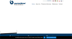 Desktop Screenshot of euroclima.com